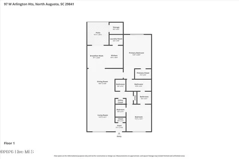 97 W Arlington Heights North Augusta SC 29841