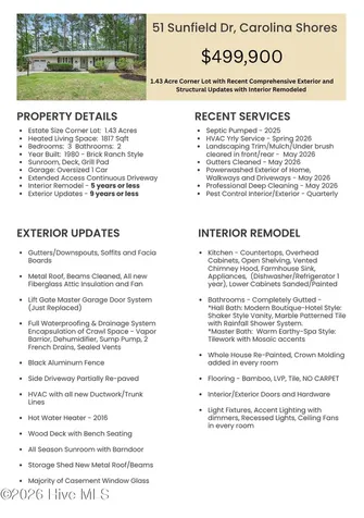 51 Sunfield Drive Carolina Shores NC 28467