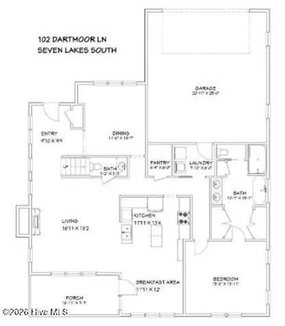 102 Dartmoor Lane Seven Lakes NC 27376