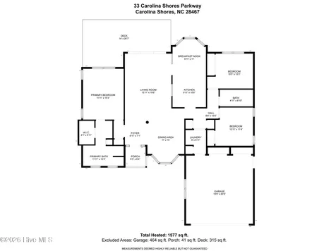 33 Carolina Shores Parkway Calabash NC 28467