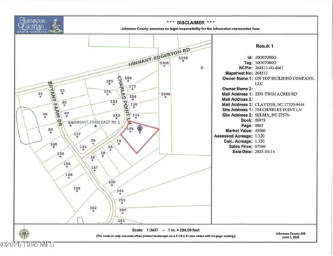 104 Charles Point Lane Selma NC 27576