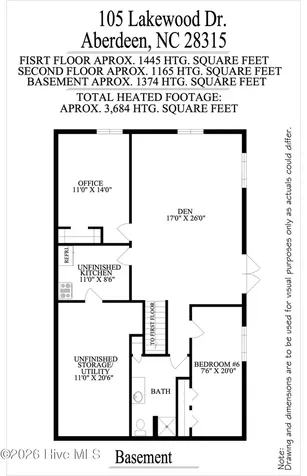 105 Lakewood Drive Aberdeen NC 28315