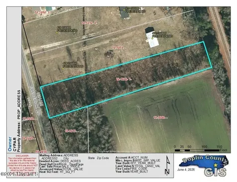 Lot 1 Isham Frederick Road Magnolia NC 28453