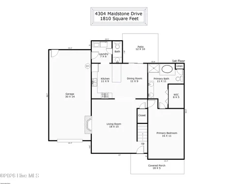 4304 Maidstone Drive Wilmington NC 28405
