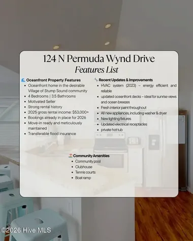 124 N Permuda Wynd Drive North Topsail Beach NC 28460