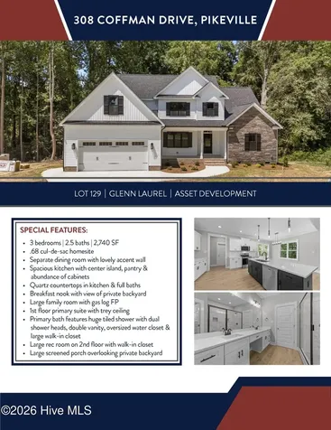 308 Coffman Drive Pikeville NC 27863