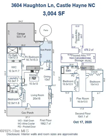 3604 Haughton Lane Castle Hayne NC 28429