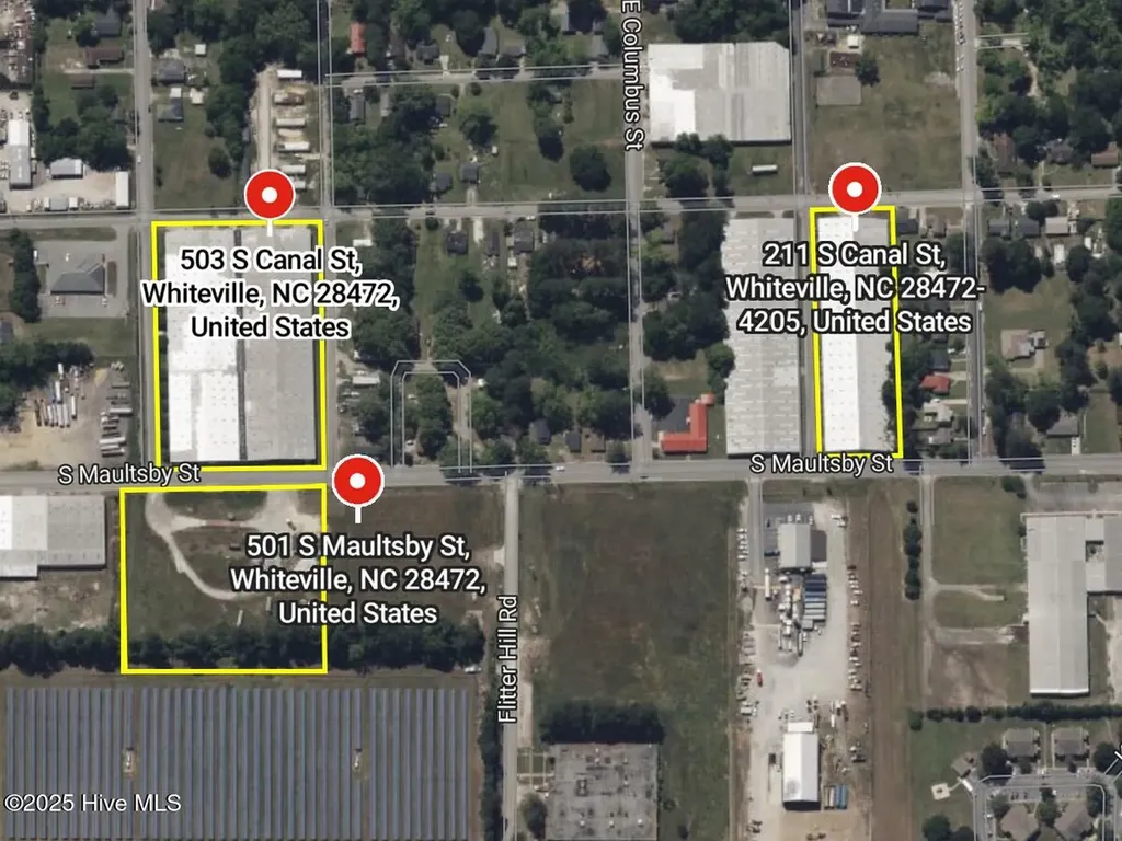 503 S Canal & Maultsby Street Whiteville NC 28472