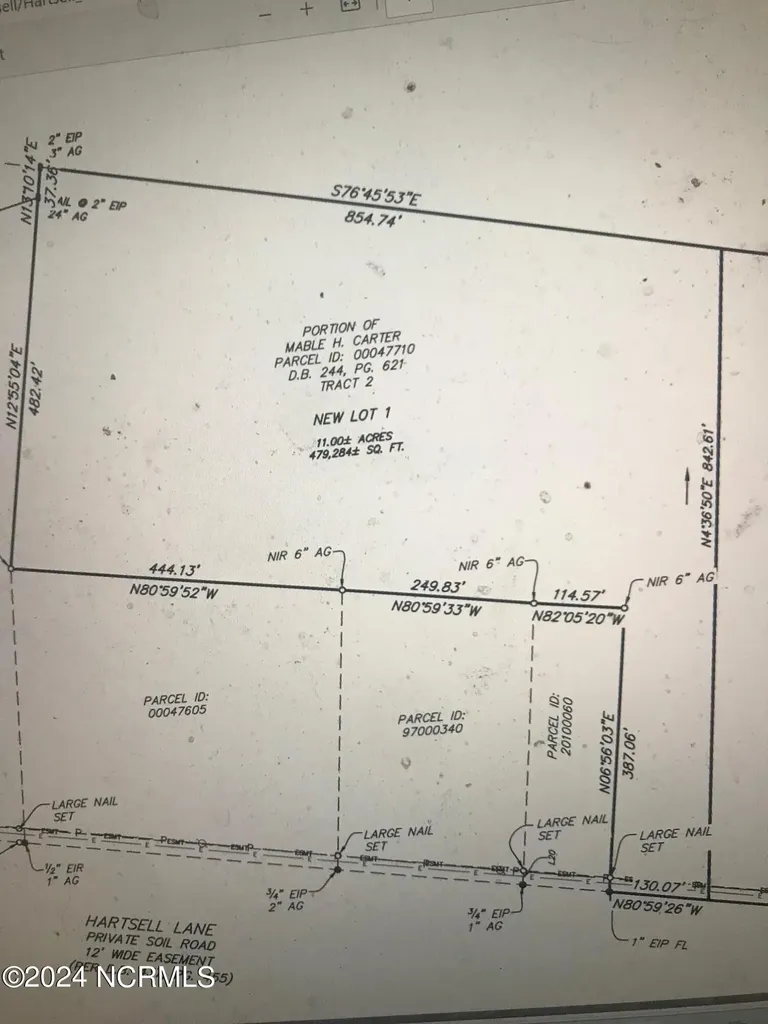 Lot 1 Hartsell Lane Jackson Springs NC 27281