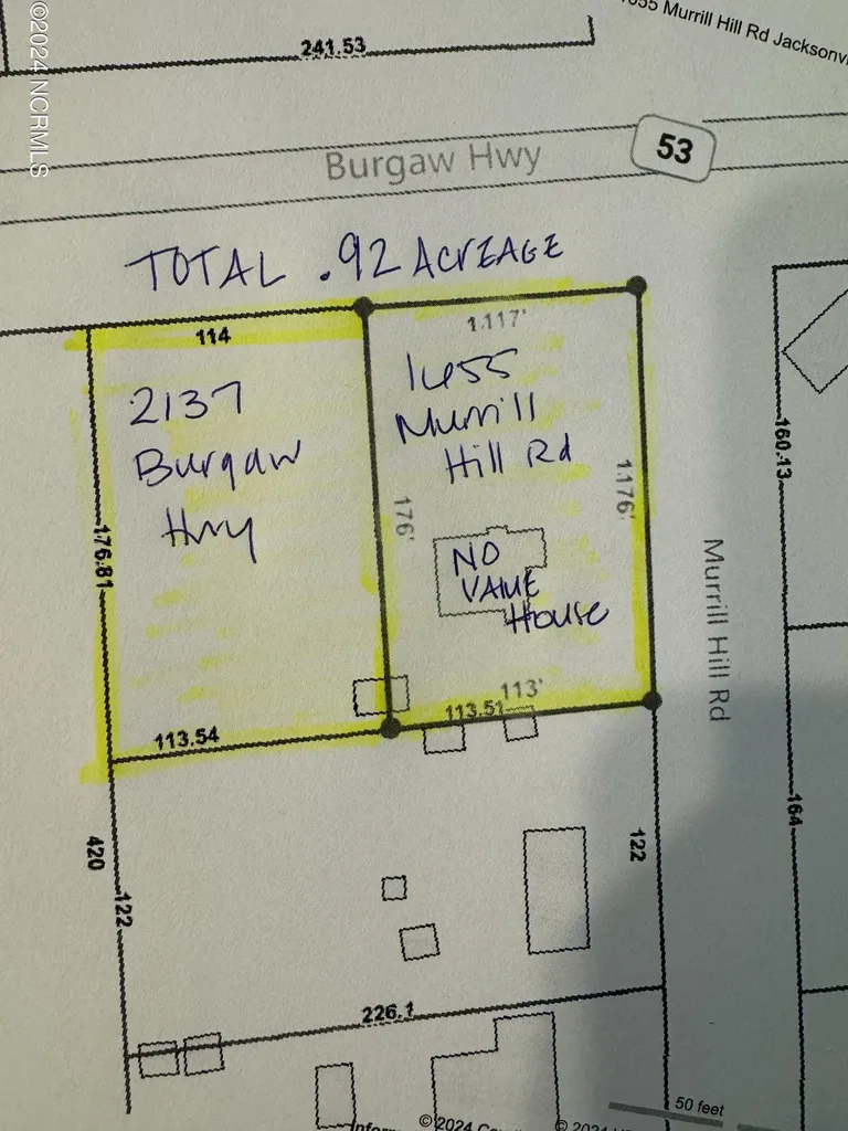 1655 Murrill Hill Road Jacksonville NC 28540