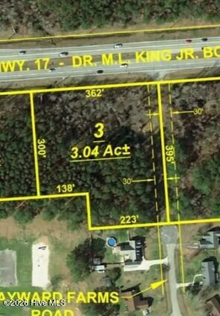 Tract 3 M L King Jr Boulevard New Bern NC 28562