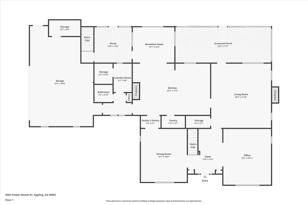 3003 Timber Woods Drive Appling GA 30802