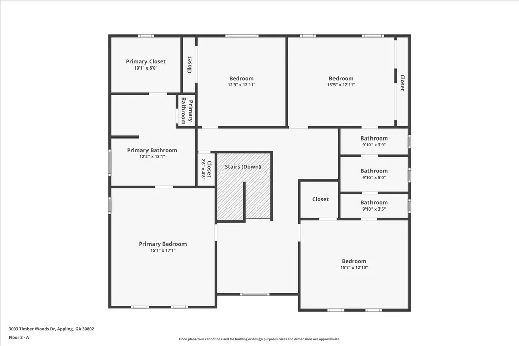 3003 Timber Woods Drive Appling GA 30802