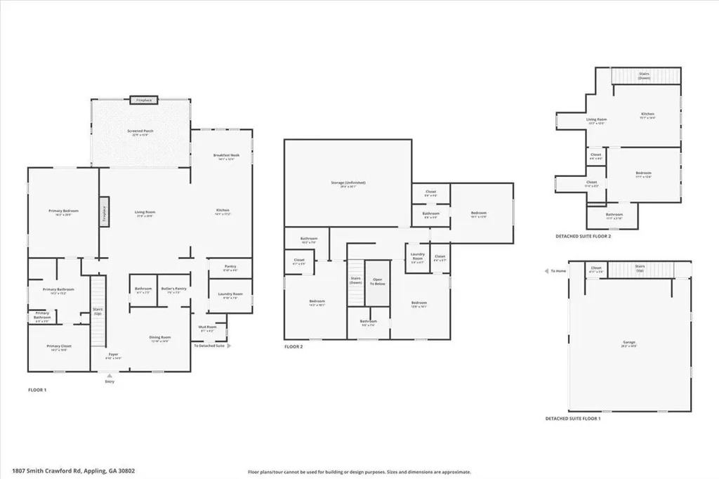 1807 Smith Crawford Road Appling GA 30802