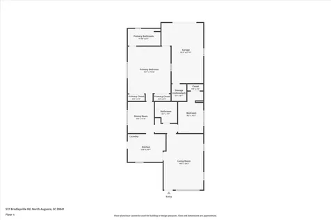 537 Bradleyville Road North Augusta SC 29841