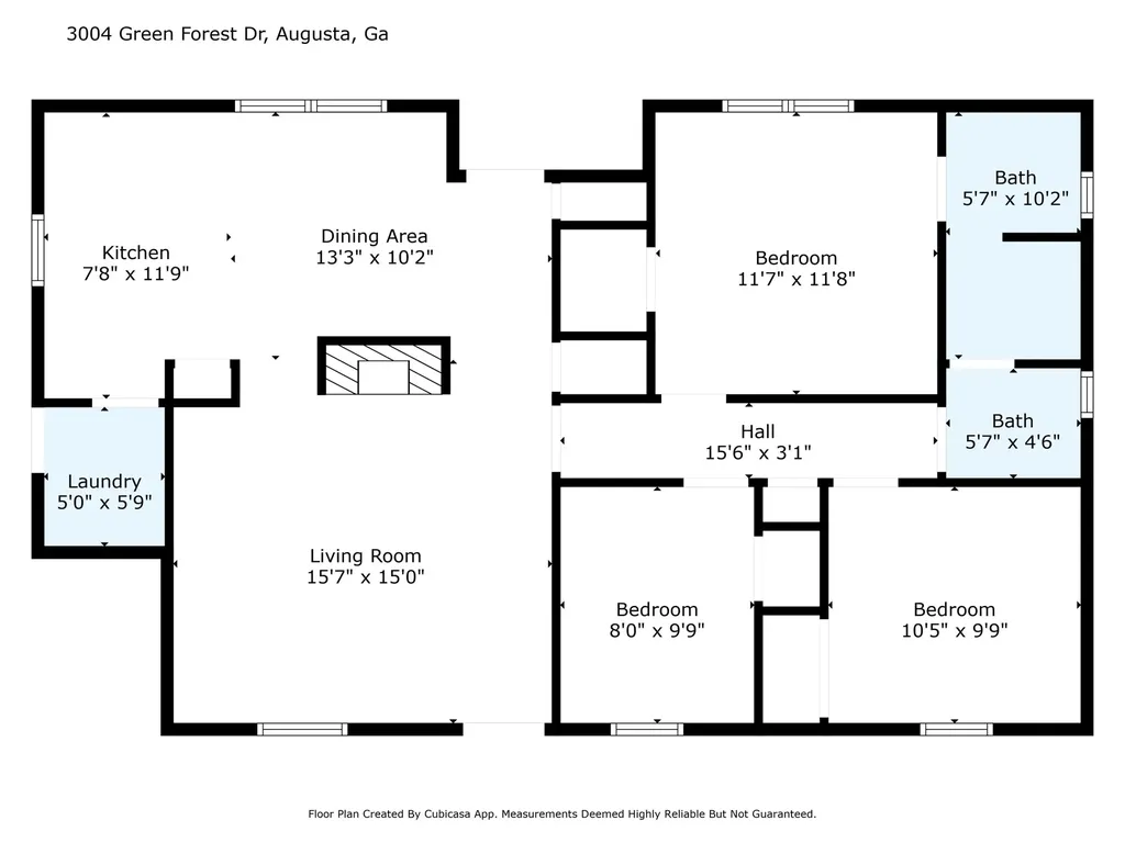 3004 Green Forest Drive Hephzibah GA 30815