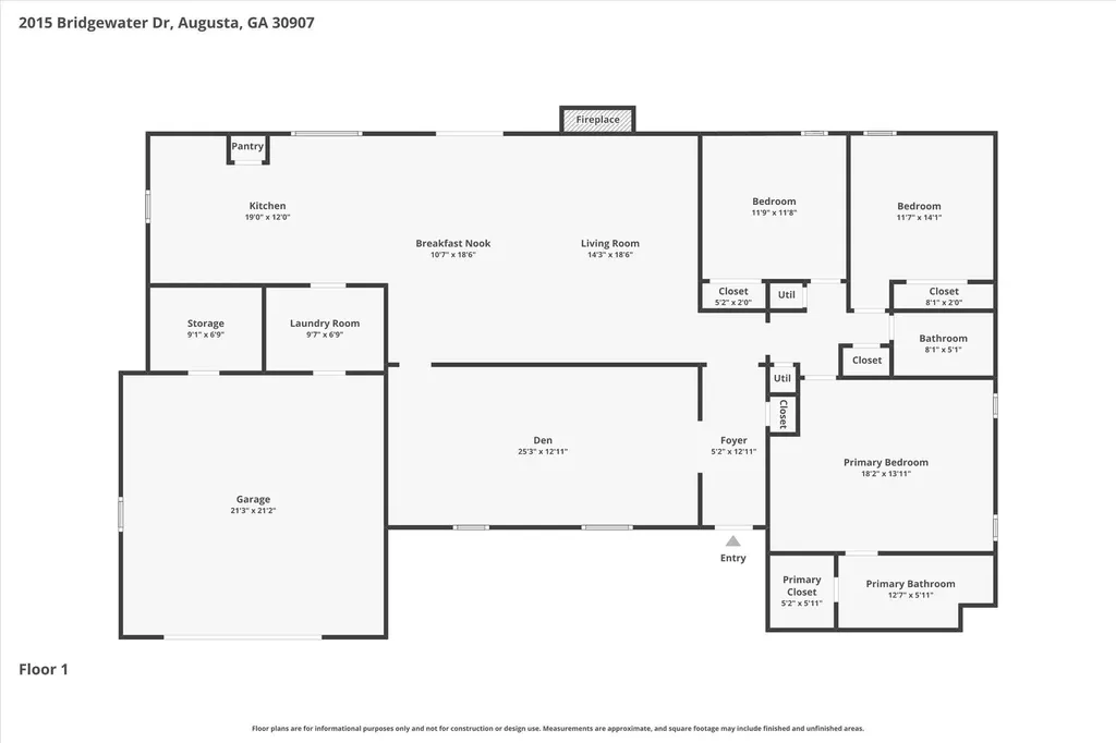2015 Bridgewater Drive Augusta GA 30907