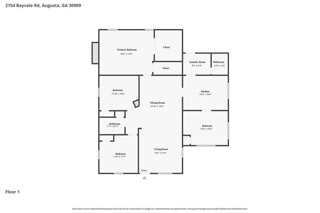 2154 Bayvale Road Augusta GA 30909