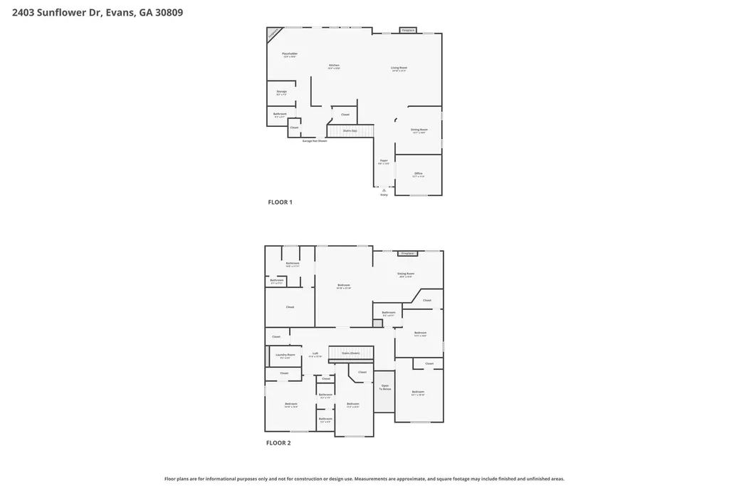 2403 Sunflower Drive Evans GA 30809