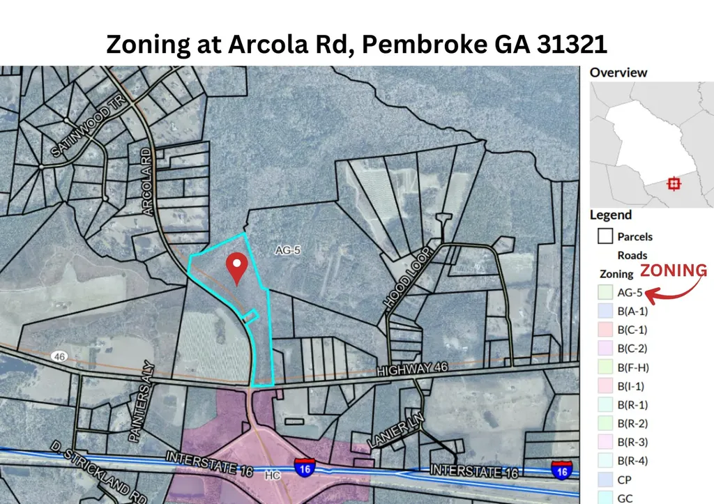 000 Arcola Road Pembroke GA 31321