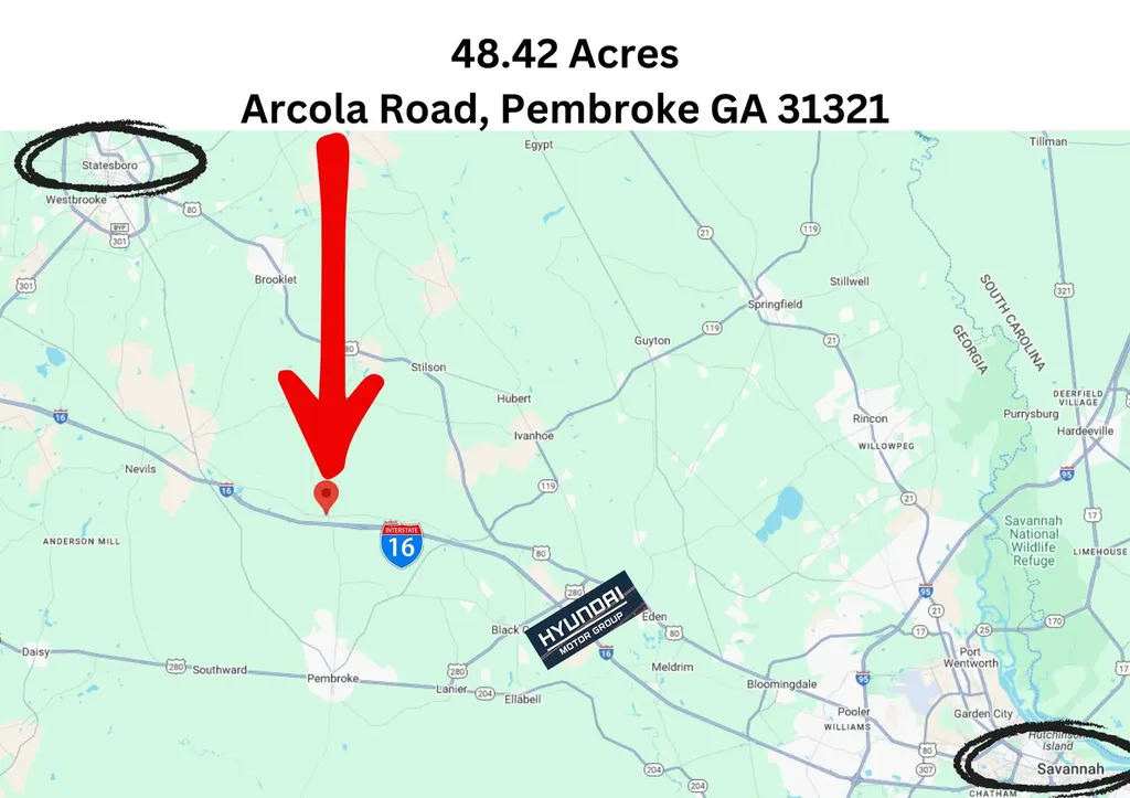 000 Arcola Road Pembroke GA 31321