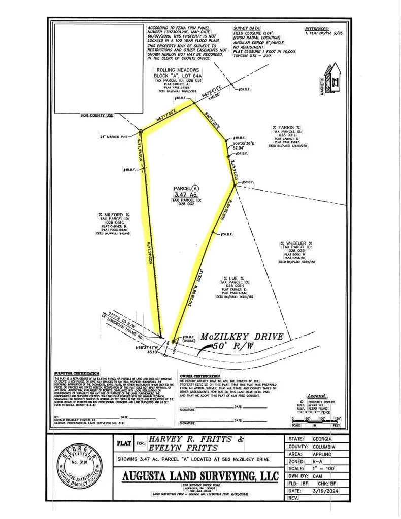 582 Mczilkey Drive Appling GA 30802