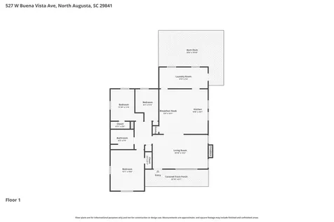 527 W Buena Vista Avenue North Augusta SC 29841