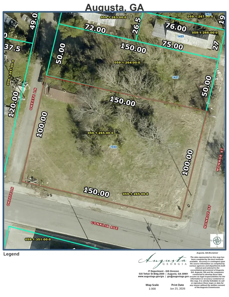 1434 Okeefe Lane Augusta GA 30901