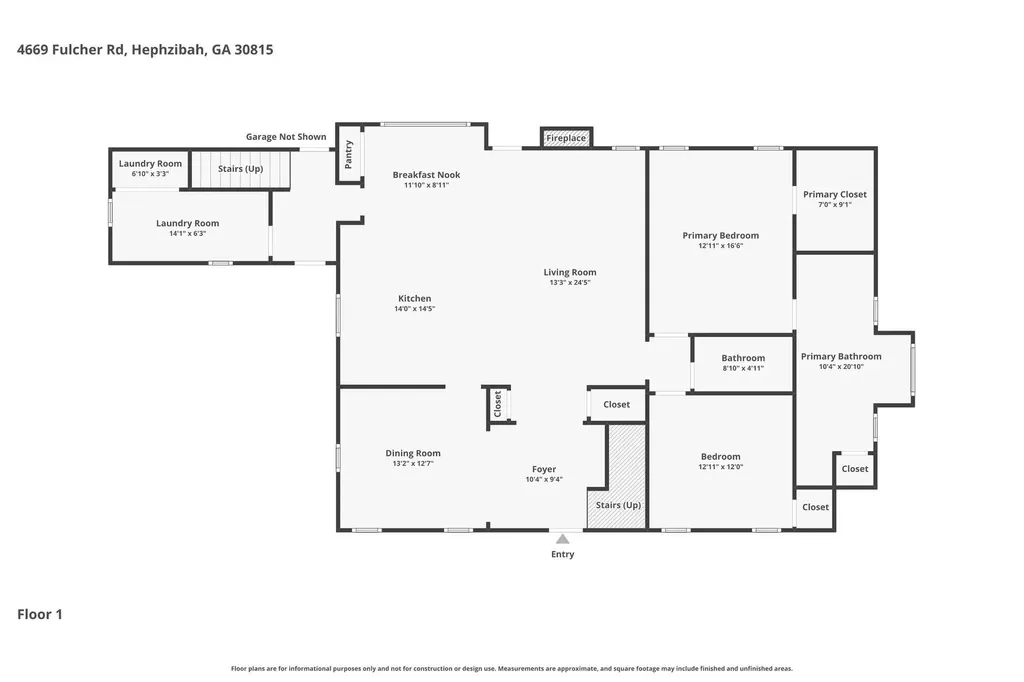 4669 Fulcher Road Hephzibah GA 30815