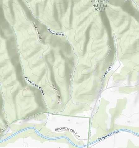 26.98 Ac Tusquittee Hayesville NC 28904