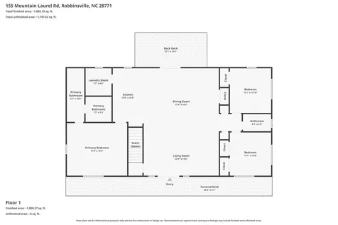 155 Mountain Laurel Road Robbinsville NC 28771