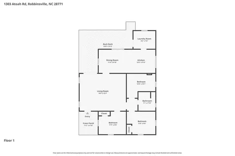1303 Atoah Road Robbinsville NC 28771