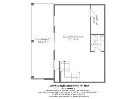 153 Betty Sue Deyton Road Robbinsville NC 28771