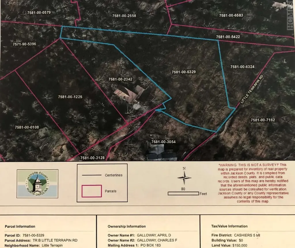 Trail B Little Terrapin Road Cashiers NC 28717