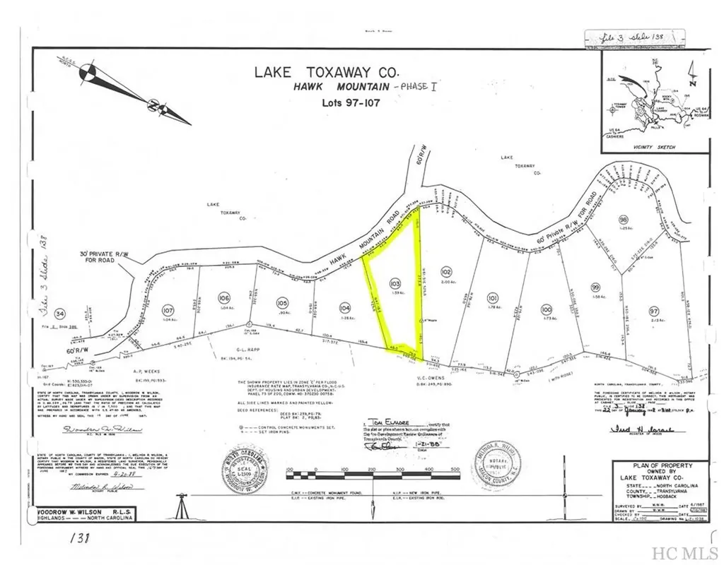 Tbd Hawk Mountain Road Lake Toxaway NC 28747