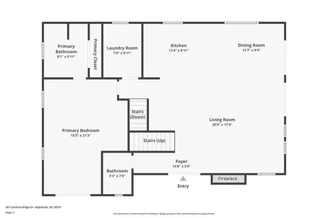 301 Cardinal Ridge Drive Highlands NC 28741