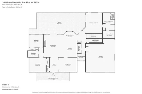 264 Chapel Cove Circle Franklin NC 28734