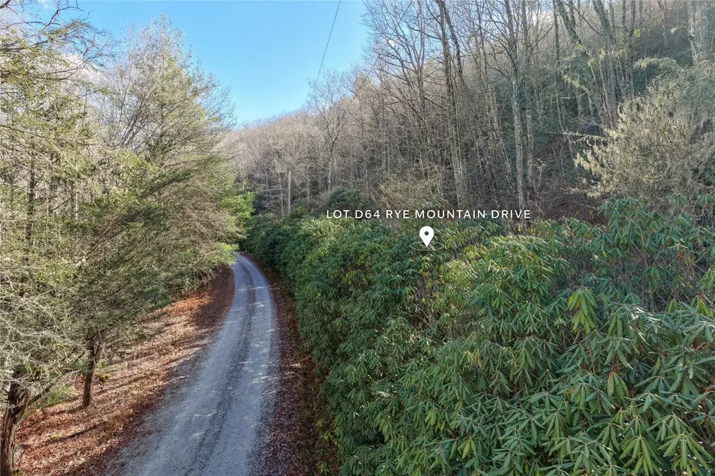 Lt D64 Rye Mountain Drive Glenville NC 28736