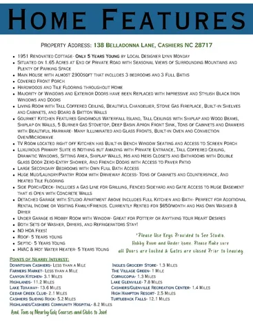 138 Belladonna Drive Cashiers NC 28717