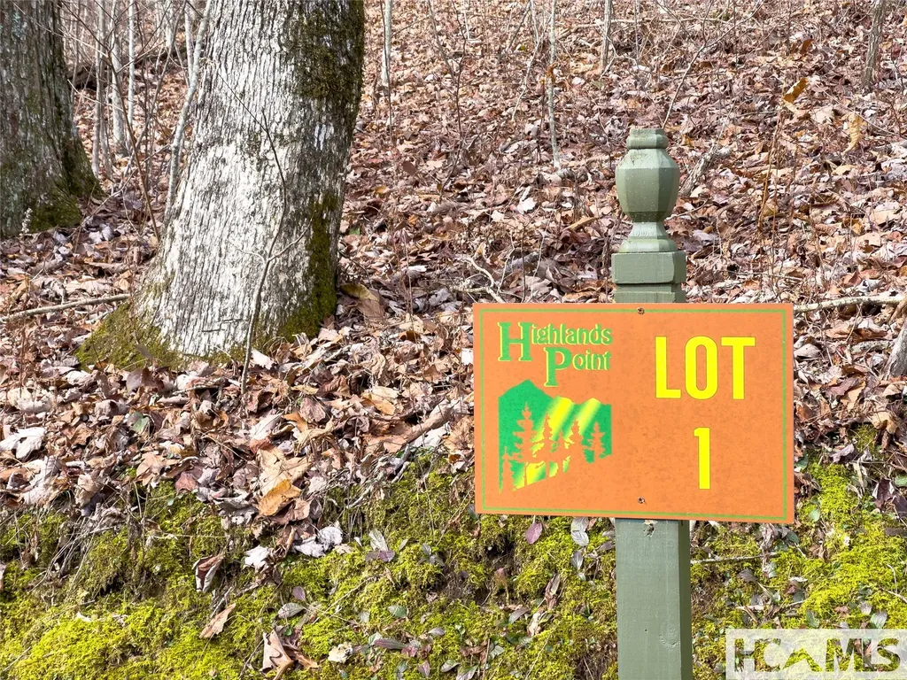 Lot 1 Highlands Point Road Highlands NC 28741