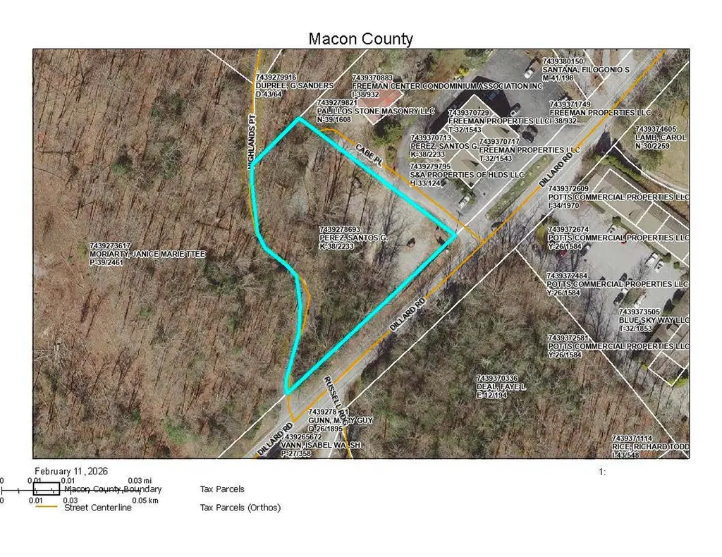 Tbd Dillard Road Highlands NC 28741