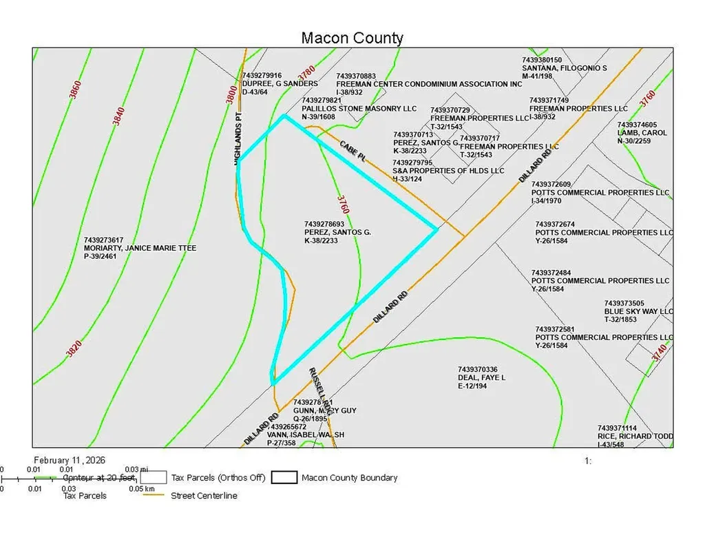 Tbd Dillard Road Highlands NC 28741