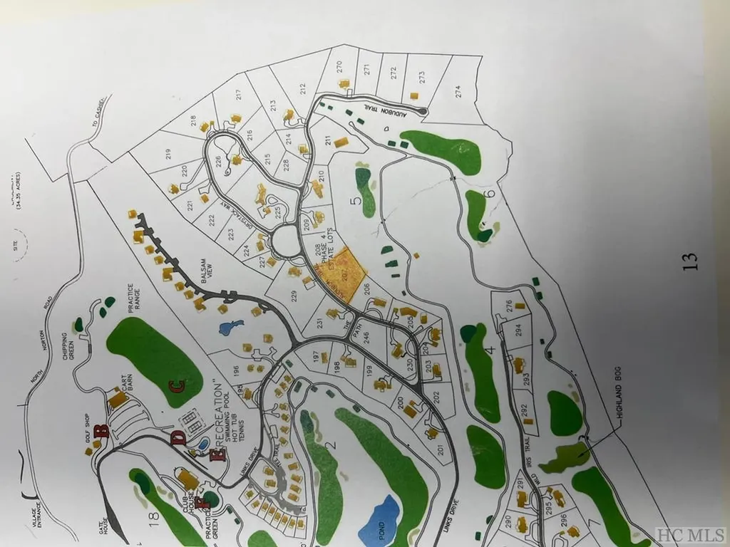 Lot 207 Audubon Trail Cashiers NC 28717