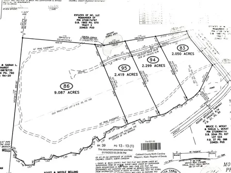 2.29 Acres Lot 94 Crescent Ridge Drive Lenoir NC 28645