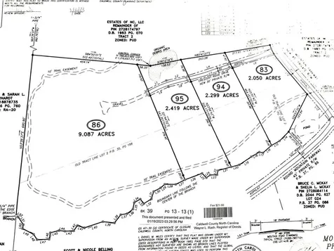 2.05 Acres Lot 83 Crescent Ridge Drive Lenoir NC 28645