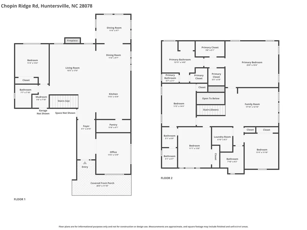 13204 Chopin Ridge Road Huntersville NC 28078