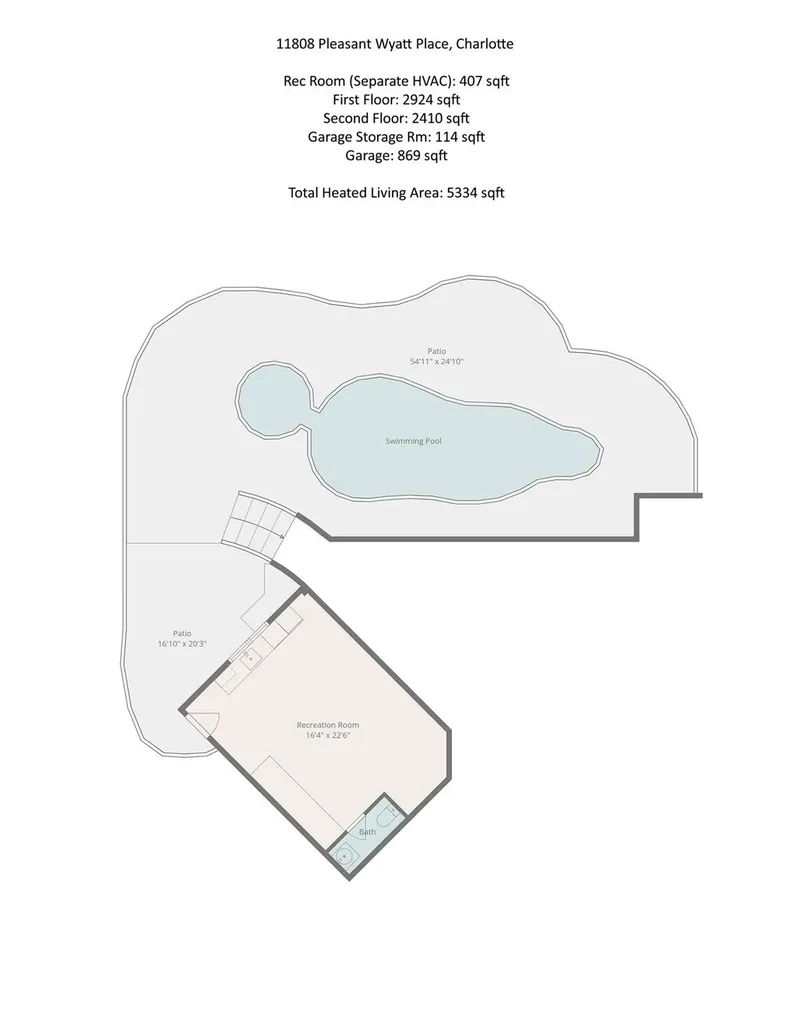 11808 Pleasant Wyatt Place Charlotte NC 28277