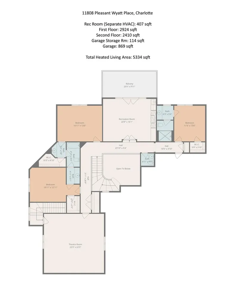 11808 Pleasant Wyatt Place Charlotte NC 28277