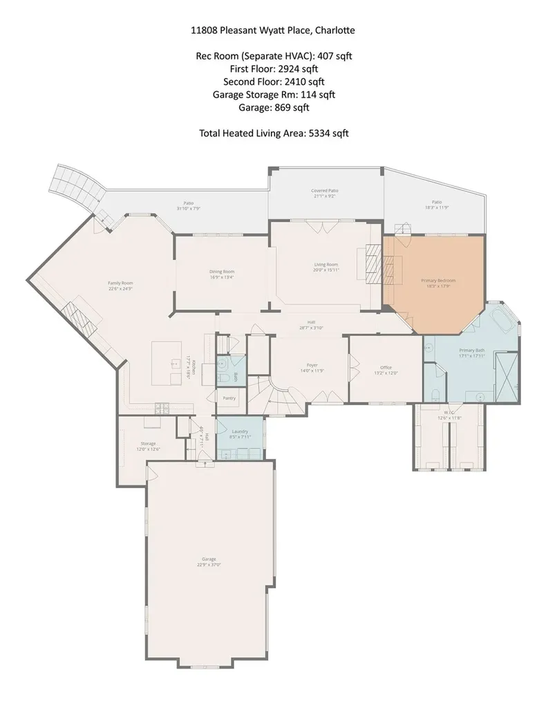 11808 Pleasant Wyatt Place Charlotte NC 28277