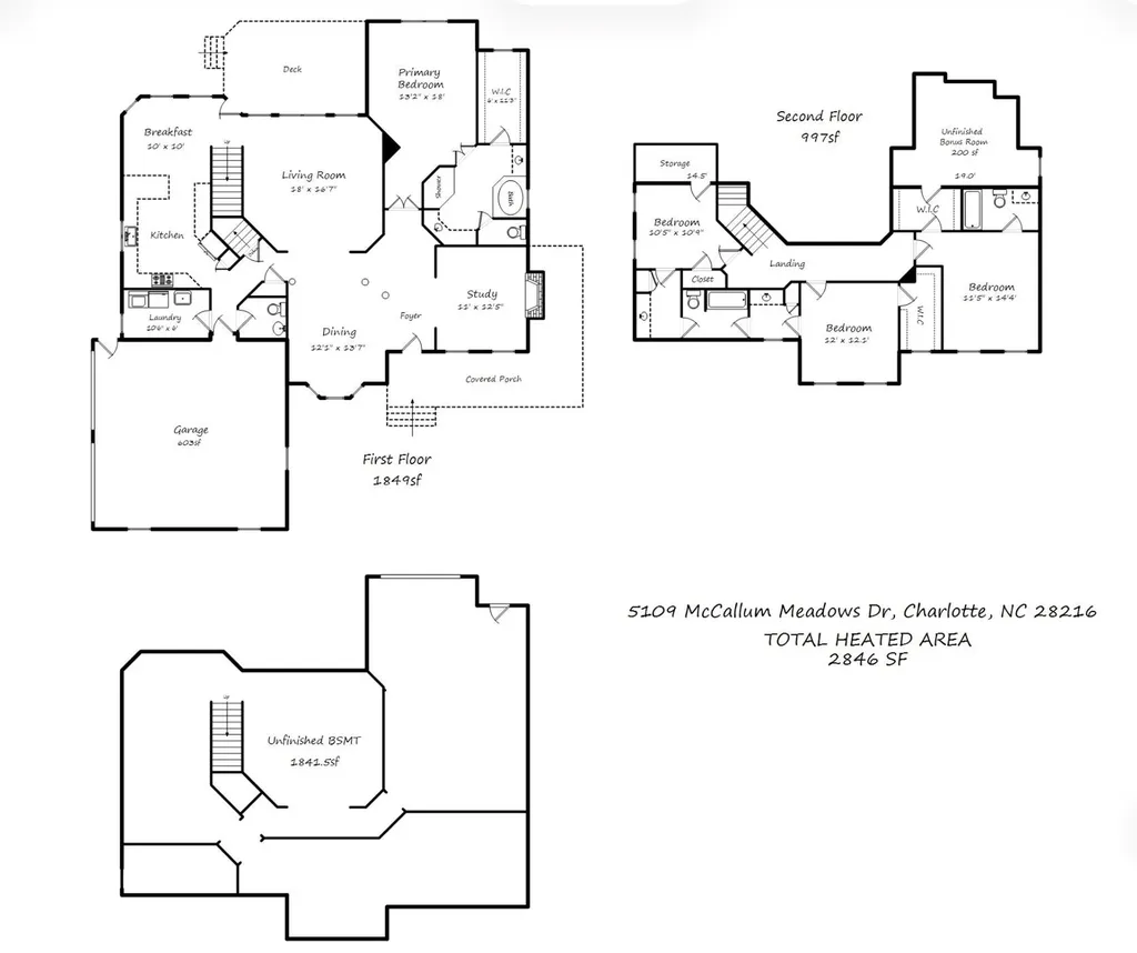 5109 Mccallum Meadows Drive Charlotte NC 28216
